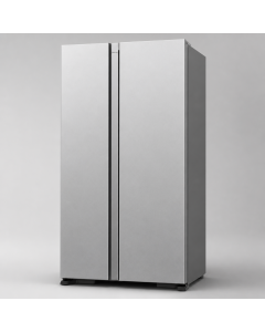 هيتاشي ثلاجة دولابي بابين 21 قدم مكعب - زجاج - إنفرتر - فضي - R-S800PS0GS
