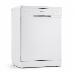 غساله صحون ستار واي - 8 برامج - 14 مكان - 3 دور - تجفيف توربو - قفل للأطفال - شاشة LED - أبيض - SW8900WDW