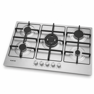 سطح غاز سانتر SUNTER 5 عيون مقاس 60×90 — إشعال ذاتي - موديل M9-50BTF