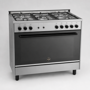فرن غاز لا جيرمانيا - مقاس 60×90 سم - عدد 5 عين غاز - موديل SS95C31X